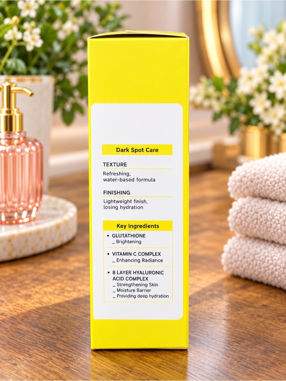 Vita C Toner - Brightening Dark Spot Care (Yellow) - Picture 2 of 5